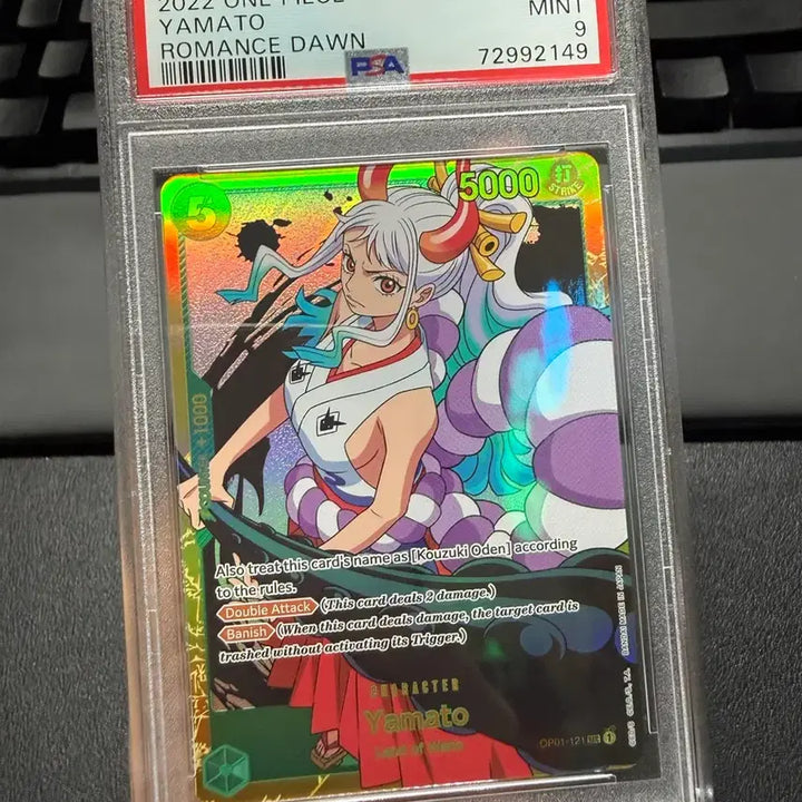 [BUNJANG] One Piece Yamato Romance Dawn PSA 9 Graded Card / 일판 원피스 야마토 로맨스던 PSA 9