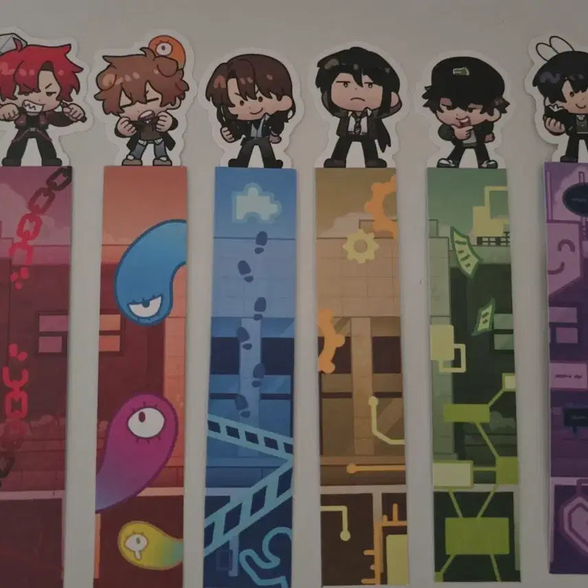[BUNJANG] Latte Pixel Art Bookmark Bundle / 잠뜰 픽셀리 책갈피 일괄