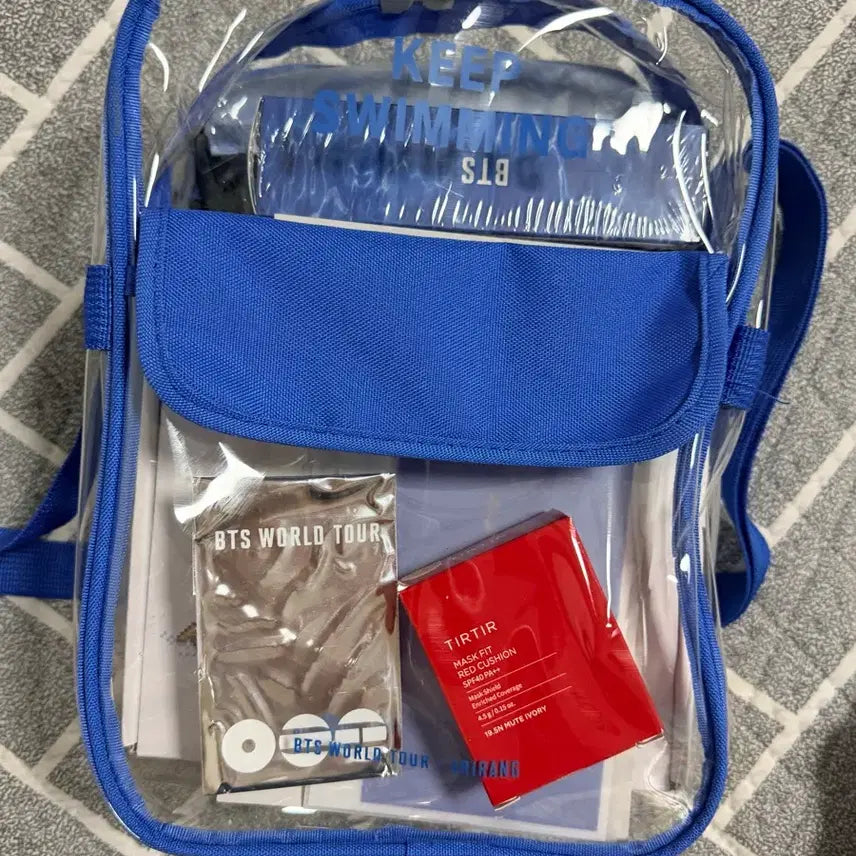 [BUNJANG] BTS KEEP SWIMMING Bag Bundle Set / BTS KEEP SWIMMING bag (포카포함)