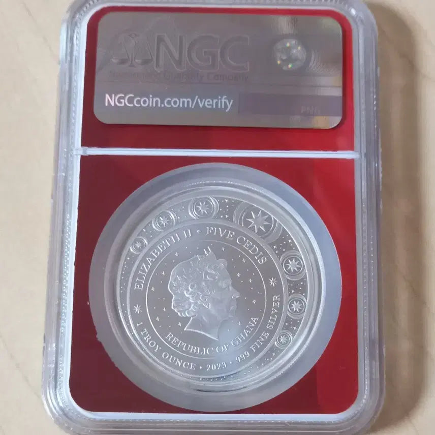 [BUNJANG] Ghana Unicorn 1oz Silver Coin NGC PL 70 Graded / 2023 가나 유니콘 1oz 은화 NGC PL 70 등급