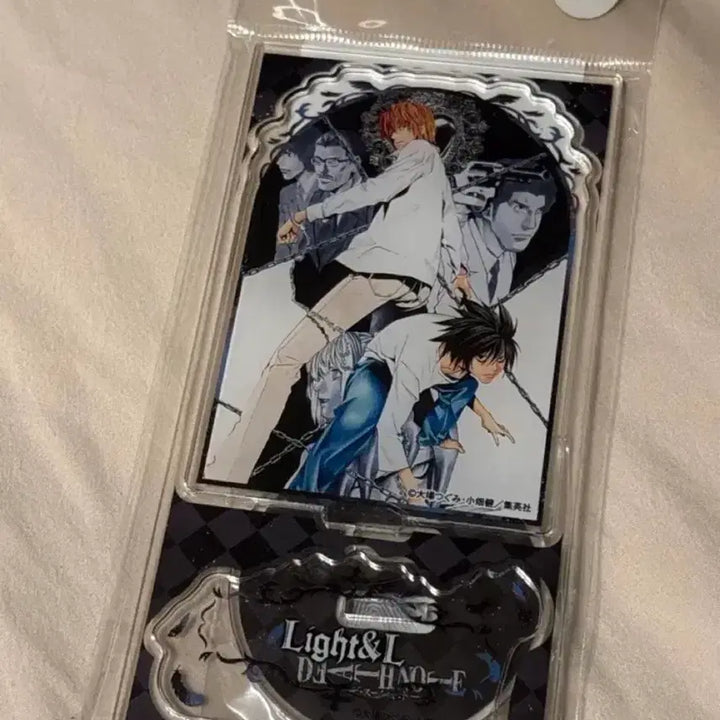 [BUNJANG] Death Note Crux Diorama L &amp; Light Acrylic Stand (Sealed) / 미개봉 새상품)데스노트 크럭스 디오라마 엘 라이토 아크릴 스탠드