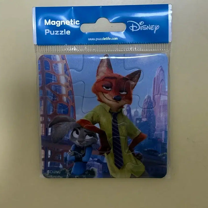 [BUNJANG] Zootopia Nick &amp; Judy Puzzle Magnet / 주토피아 닉 주디 퍼즐 마그넷 자석