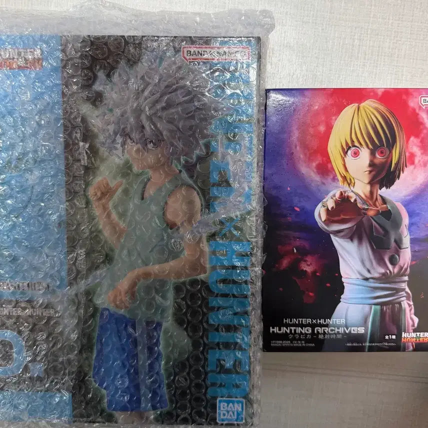 [BUNJANG] Hunter x Hunter Banpresto D-Prize Killua &amp; Kurapika Figure Bundle Set / (미개봉 일괄) 헌터x헌터 D상 키르아,반프레스토 크라피카 피규어