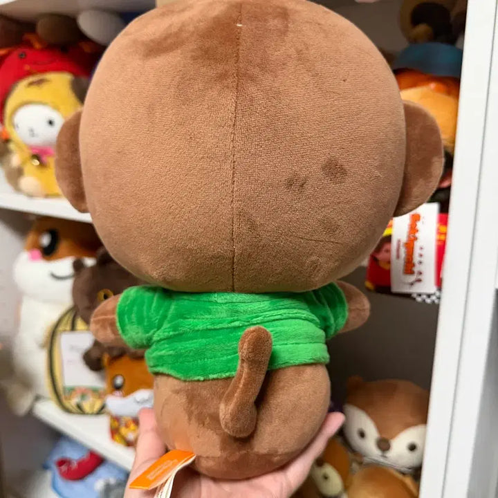[BUNJANG] Classic Anipang Monkey Plush Toy / 한국 고전 애니팡 원숭이 몽이 인형