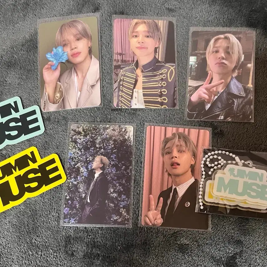 [BUNJANG] BTS Jimin Muse Photocard / BTS 방탄소년단 지민 muse 뮤즈 일괄 포카