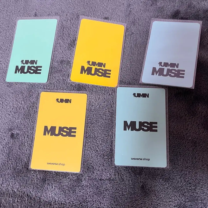 [BUNJANG] BTS Jimin Muse Photocard / BTS 방탄소년단 지민 muse 뮤즈 일괄 포카
