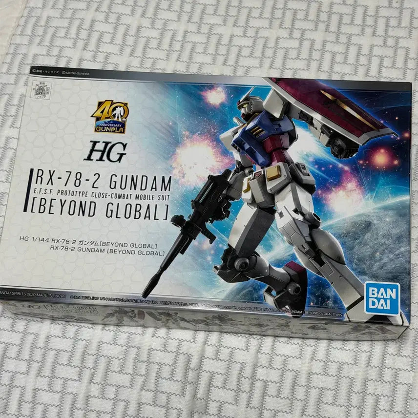 [BUNJANG] Bandai HG 1/144 RX-78-2 Gundam Beyond Global Gunpla Model Kit / 건담 프라모델 HG 1/144 RX-78-2 건담 비욘드 글로벌 반다이 건프라