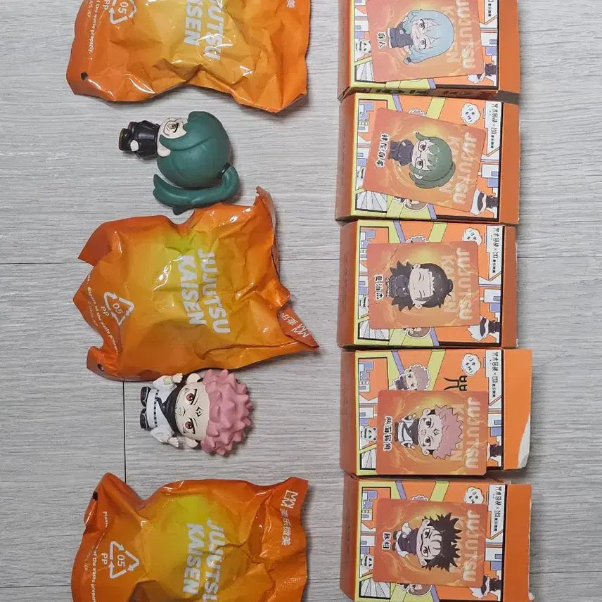 [BUNJANG] Jujutsu Kaisen Mini Figure Bundle Set (New, Authentic) / 최종가격, 새상품, 정품)주술회전 미니피규어 일괄