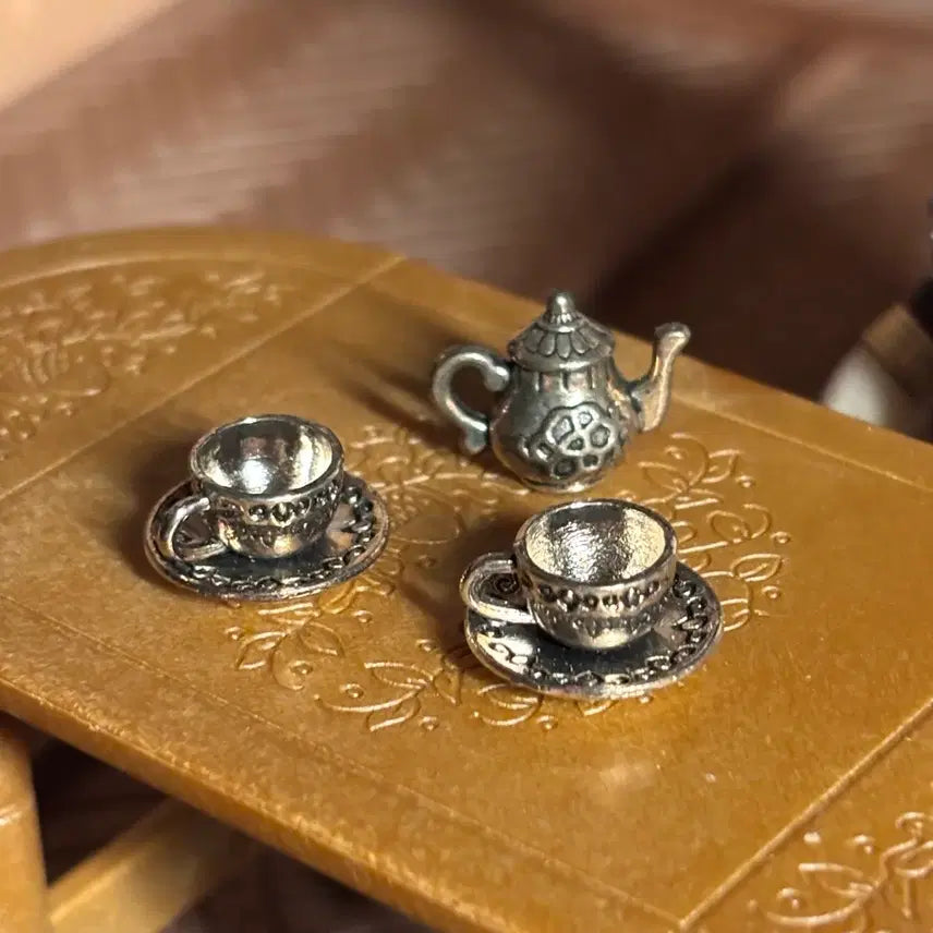 [BUNJANG] Miniature Teapot and Teacup Set / 미니어처 찻주전자 찻잔 세트