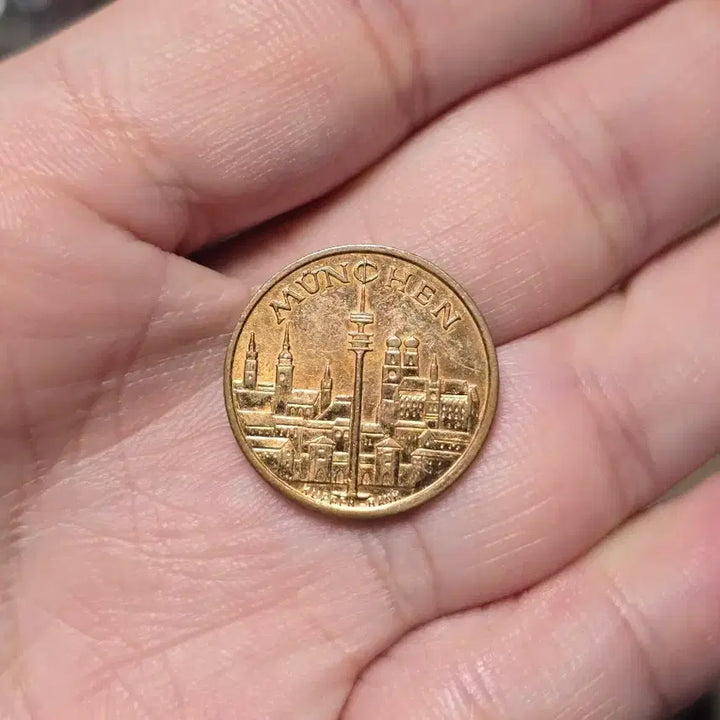 [BUNJANG] 1972 Munich Olympics Commemorative Coin/Medal (Bronze Token) / 1972년 독일 뮌헨 올림픽 기념 동전, 메달