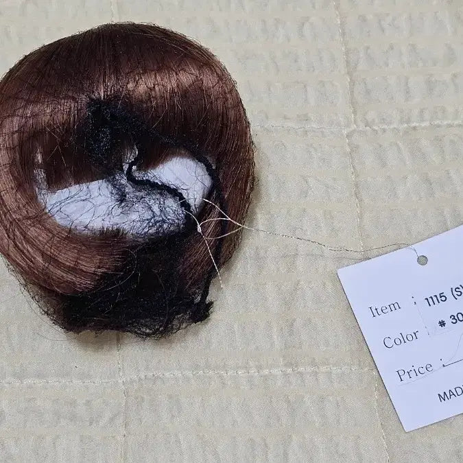 [BUNJANG] Blue Fairy 7-8 Inch Short Brown Wig / 구체관절인형 7-8인치 블루페어리 단발 브라운