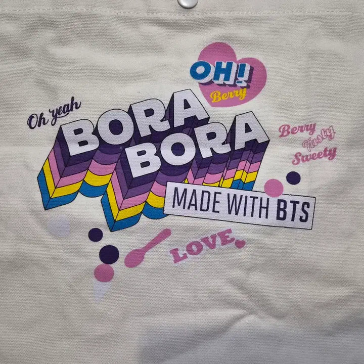 [BUNJANG] BTS Canvas Crossbag / 방탄소년단 캔버스 크로스백