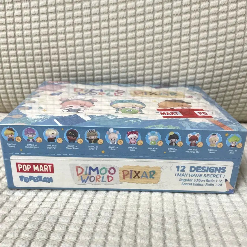[BUNJANG] Pop Mart DIMOO World x Pixar Series Pop Bean Full Box (Sealed) / [미개봉]팝마트 디무 월드 x 픽사 시리즈 팝빈 풀박스