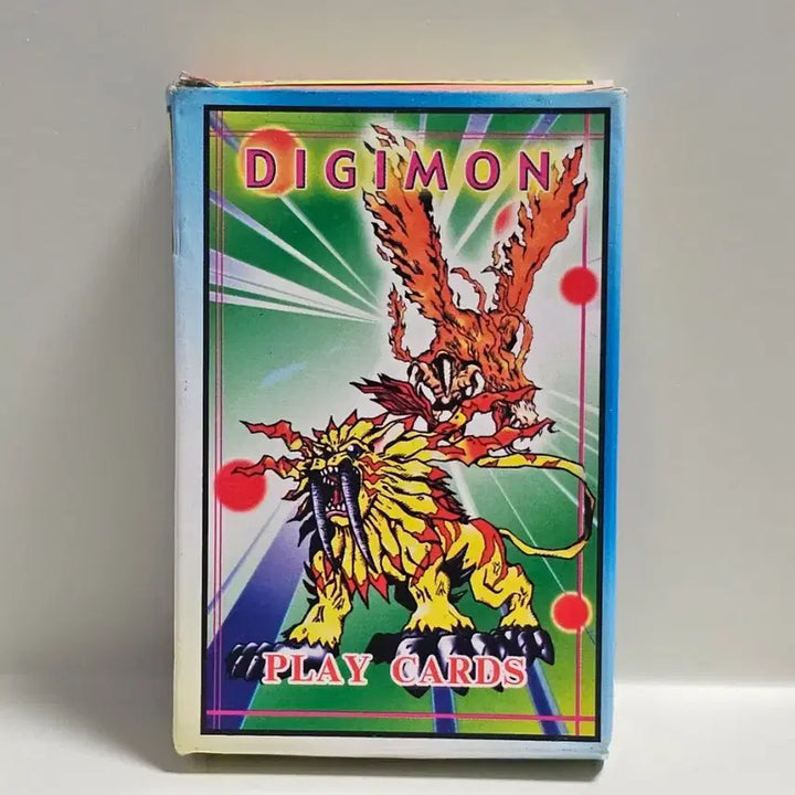 [BUNJANG] Digimon Adventure Poker Card Set - Unsealed / 고전 문방구 디지몬어드벤처 포커카드 세트 1통 미개봉품