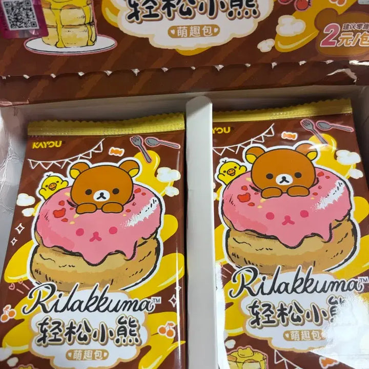 [BUNJANG] Rilakkuma Official Sealed Card Pack / 리락쿠마 공식 미개봉카드
