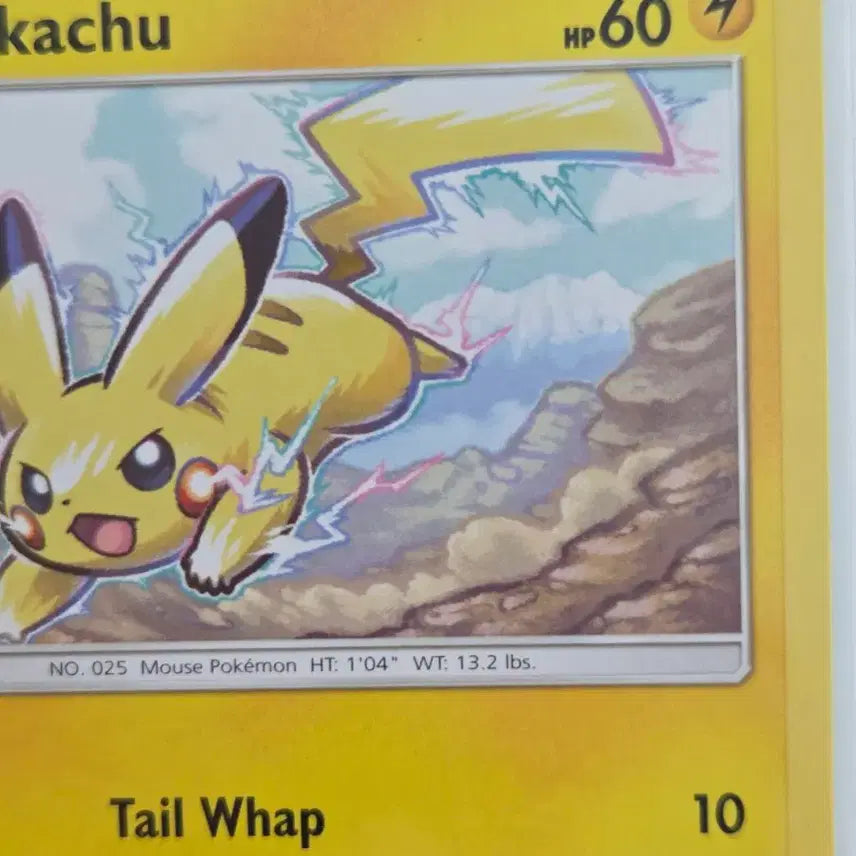[BUNJANG] 2017 Pikachu (40/147) English Sun &amp; Moon - Burning Shadows Trading Card / [북미판] 2017년 피카츄 (Pikachu) 40/147 영문 정품