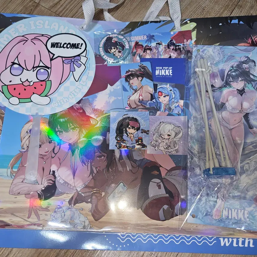 [BUNJANG] NİKE 2026 Summer Pop-up 1st Week Bundle Set / 니케 2026 여름팝업 1주차 특전 일괄판매 합니다.
