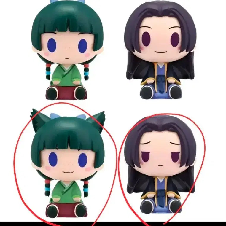 [BUNJANG] Kusuriya no Hitorigoto Ichiban Kuji D Prize Chocokko Figures Bundle Set / 약사의 혼잣말 제일복권 D상 초코노코 2개일괄
