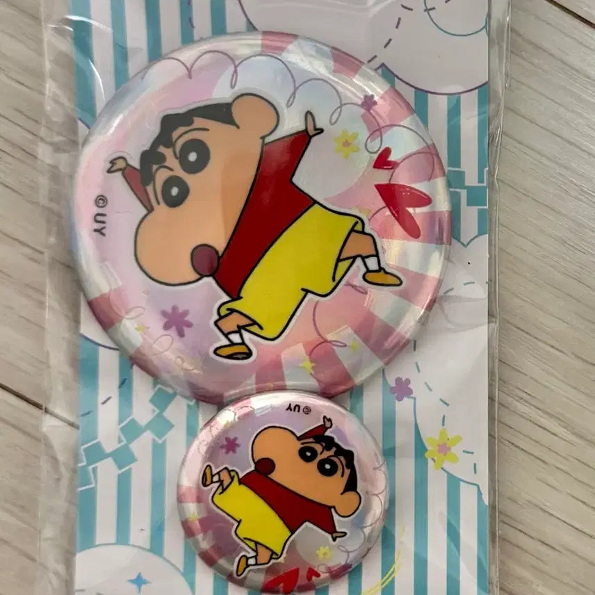 [BUNJANG] Crayon Shin-chan Sealed Badge Set / [미개봉] 짱구 뱃지 세트