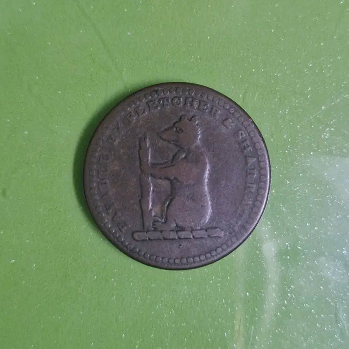[BUNJANG] 1811 Walsall Halfpenny Token / 1811 영국 walsall 지역 하프페니 토큰