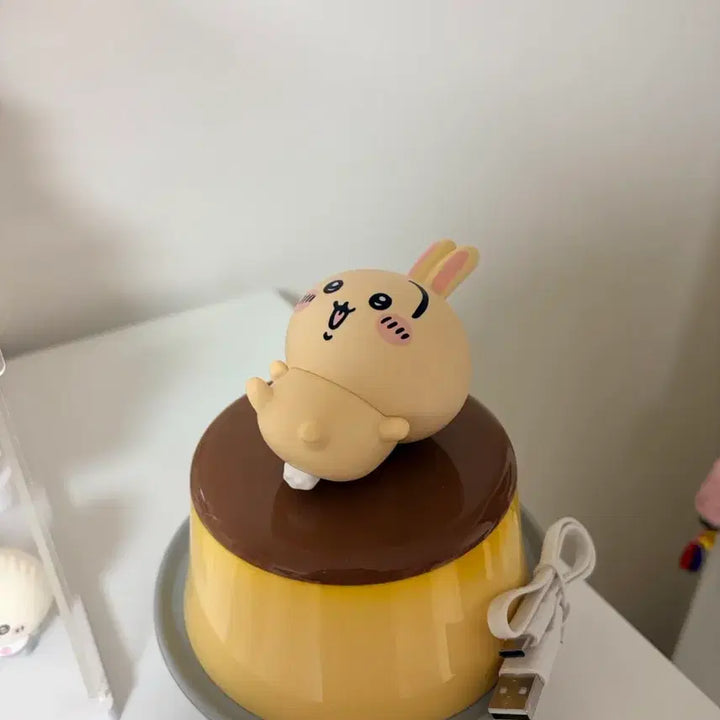 [BUNJANG] Cheekawaii Usagi Pudding Figure Mood Light / 치이카와 우사기 푸딩 피규어 무드등