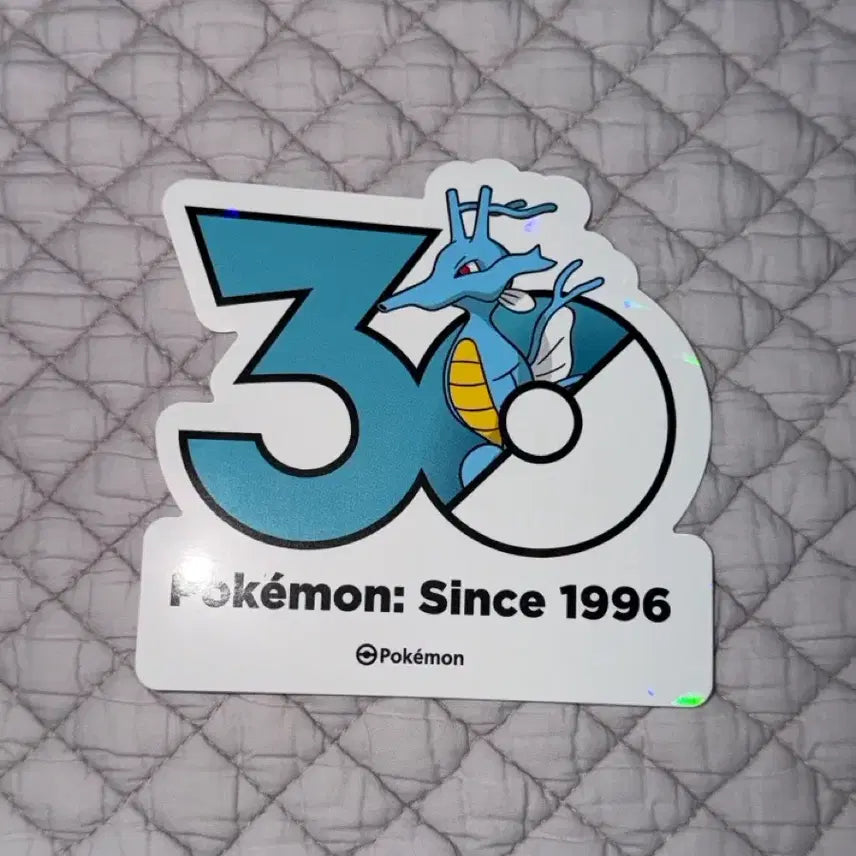[BUNJANG] Pokemon 30th Anniversary Seadra Sticker / 포켓몬 30주년 스티커 킹드라
