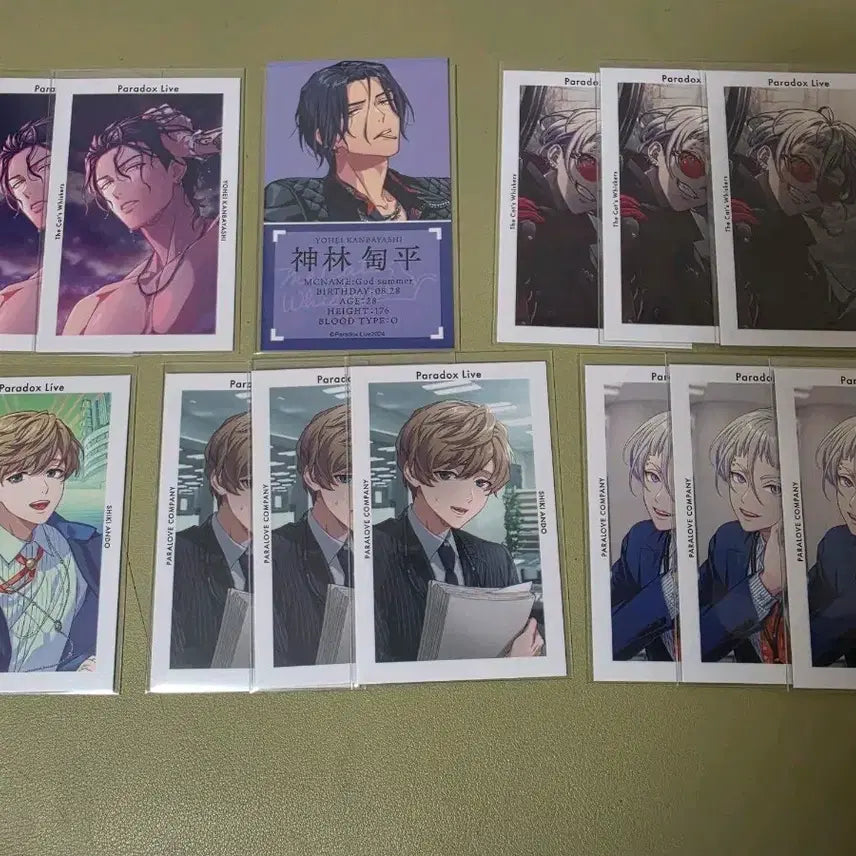 [BUNJANG] Paradox Live JP Character Goods Bundle Set / 파라라이 파라독스 라이브 지프리 일괄판매
