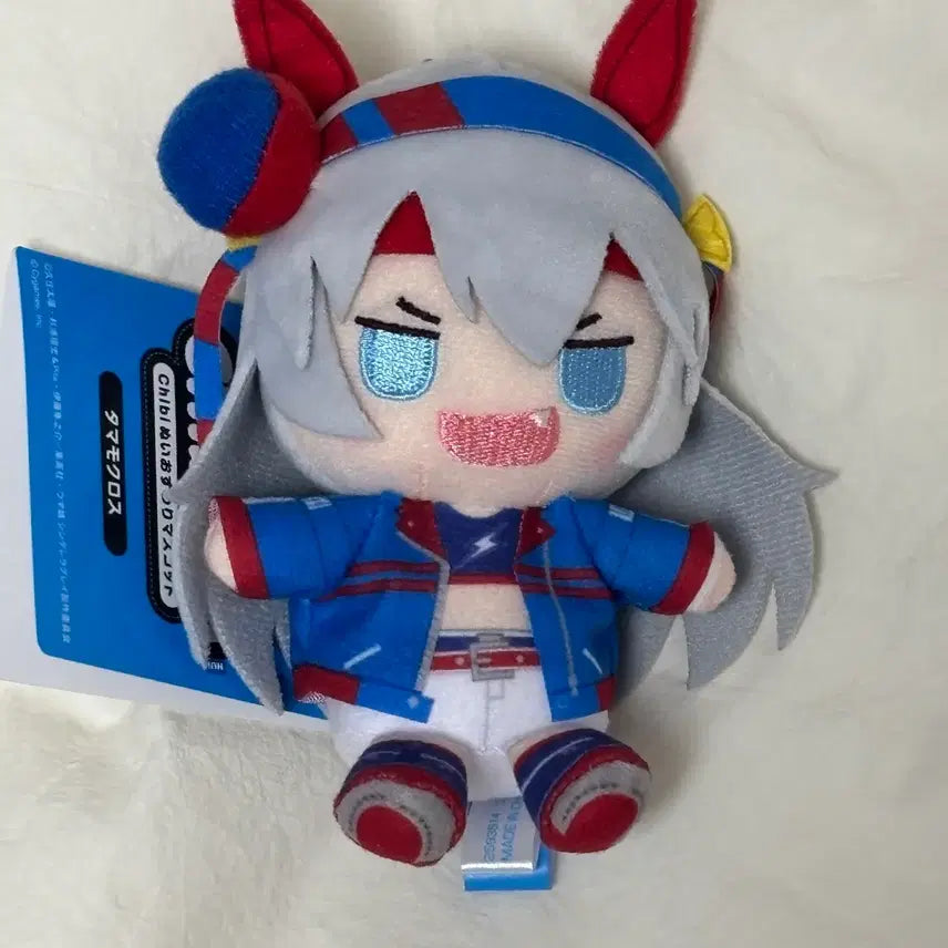 [BUNJANG] Uma Musume Tamamo Cross Chibi Plush Doll / 우마무스메 타마모크로스 인형 치비 누이구루미