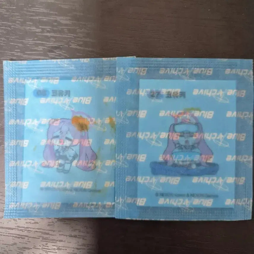 [BUNJANG] Blue Archive Koyuki 2-Piece Set GS25 Collaboration Mini Sticker (Sealed) / 미개봉 새상품 블루아카이브 코유키 2장 세트 GS25 콜라보 띠부씰