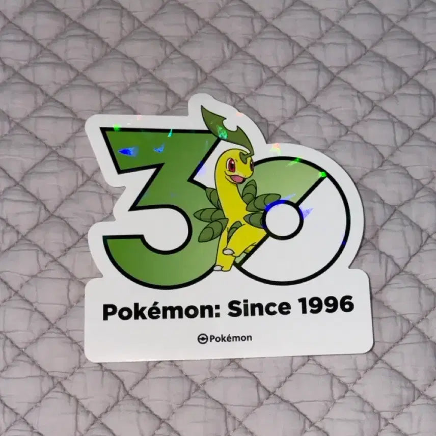 [BUNJANG] Pokemon 30th Anniversary Sticker Set - Bayleaf / 포켓몬 30주년 스티커 베이리프
