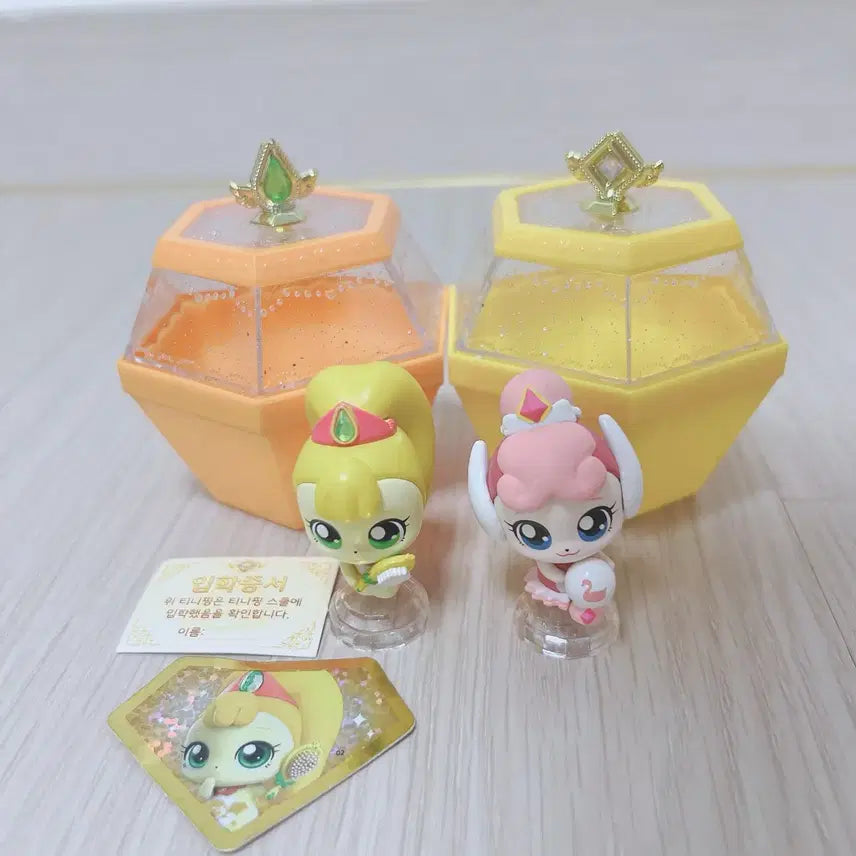 [BUNJANG] Joa-Ping &amp; Ballet-Ping Figure Set / 상태좋음) 조아핑피규어 발레핑피규어