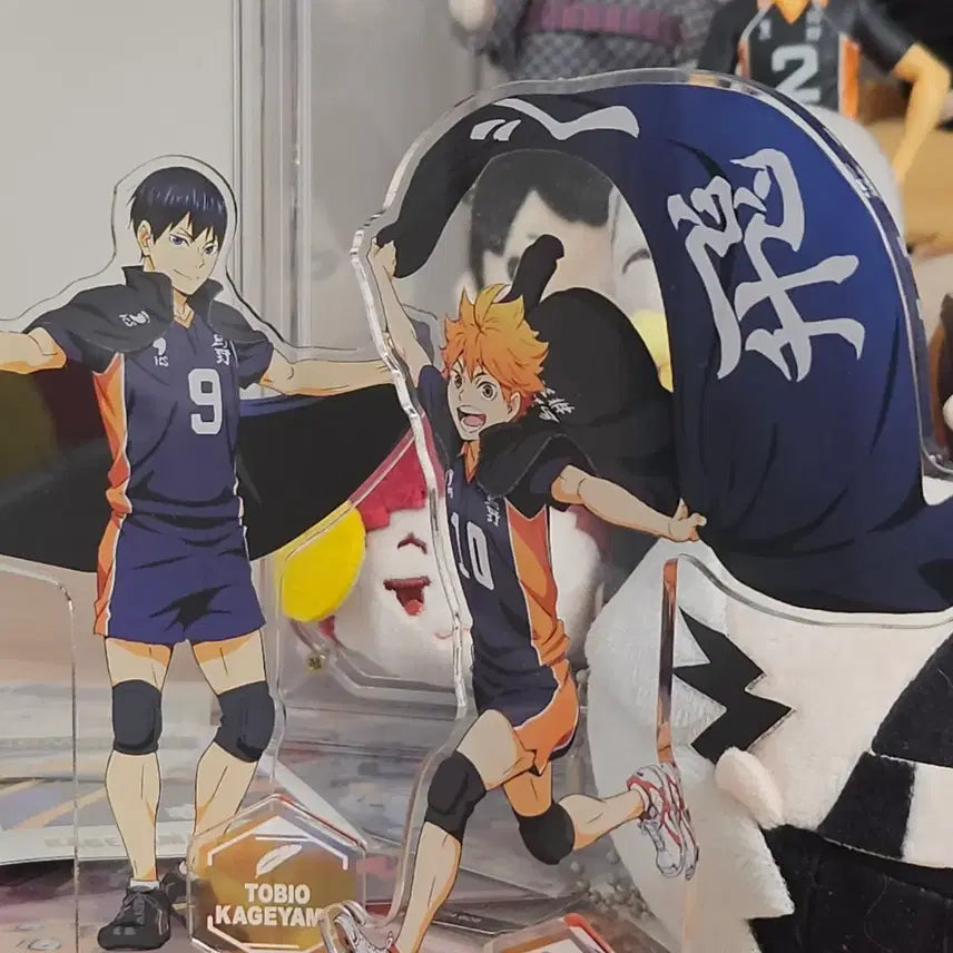 [BUNJANG] Haikyuu!! Kageyama Tobio &amp; Hinata Shoyo Acrylic Stand Banner Flag / 하이큐 카게야마토비오히나타쇼요 아크릴 스탠드 현수막 깃발