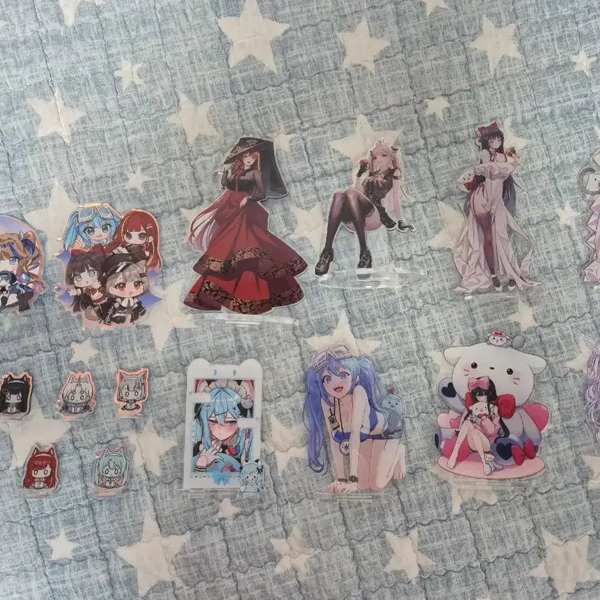 [BUNJANG] Stellive Unofficial Acrylic Stand Bundle Set / 스텔라이브 아크릴 스탠드 일괄