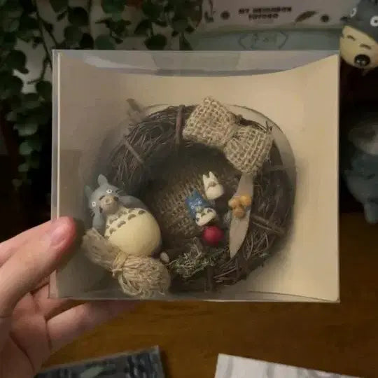 [BUNJANG] Studio Ghibli My Neighbor Totoro Album Set with Wreath / 지브리 토토로 앨범 세트 토토로 리스