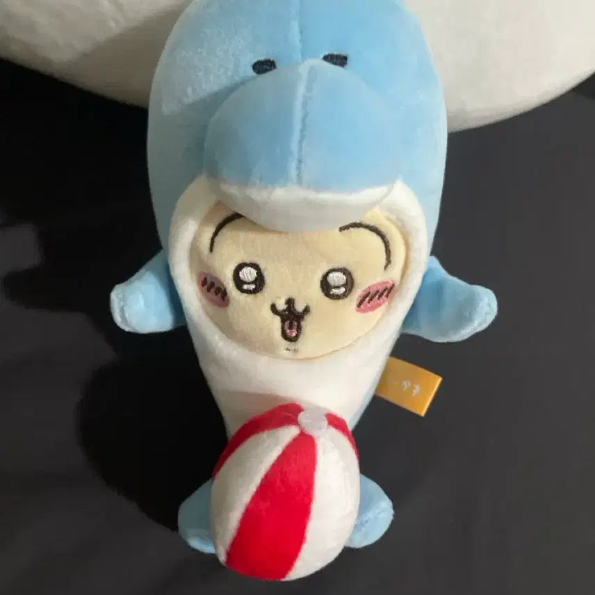 [BUNJANG] Chiikawa Usagi Aquarium Dolphin Mascot Plush / 치이카와 우사기 수족관 돌고래 마스코트 인형