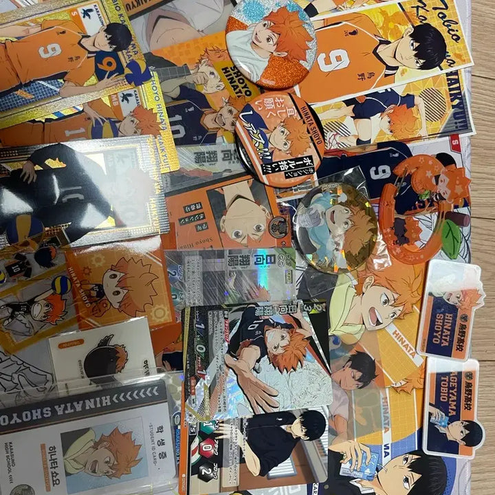 [BUNJANG] Haikyuu!! Hinata Kageyama Acrylic Plush Bundle / 급처)하이큐 히나타 카게야마 일괄 아크릴 누이 바보카