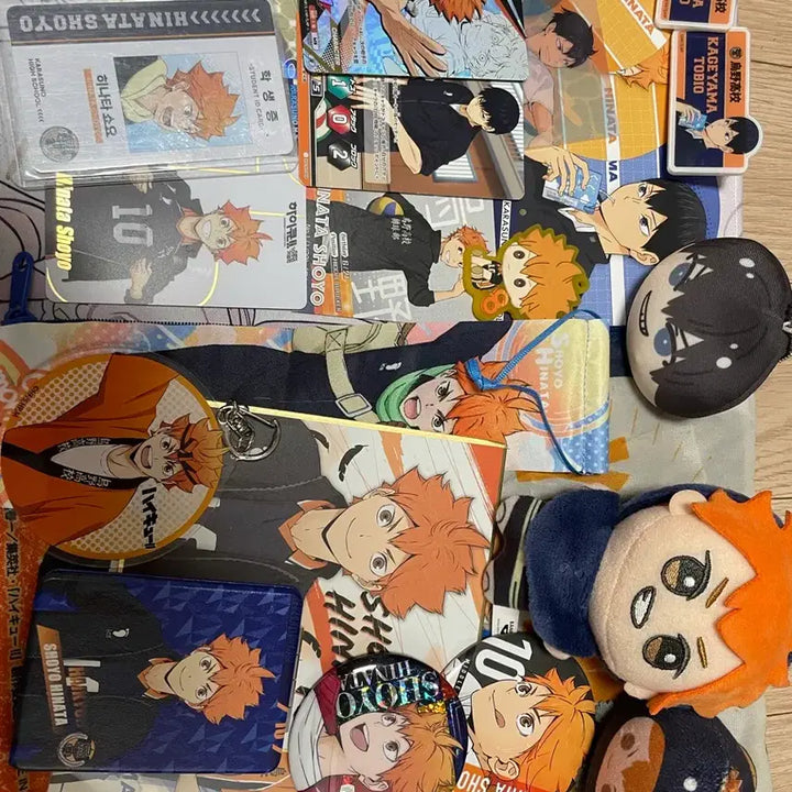 [BUNJANG] Haikyuu!! Hinata Kageyama Acrylic Plush Bundle / 급처)하이큐 히나타 카게야마 일괄 아크릴 누이 바보카