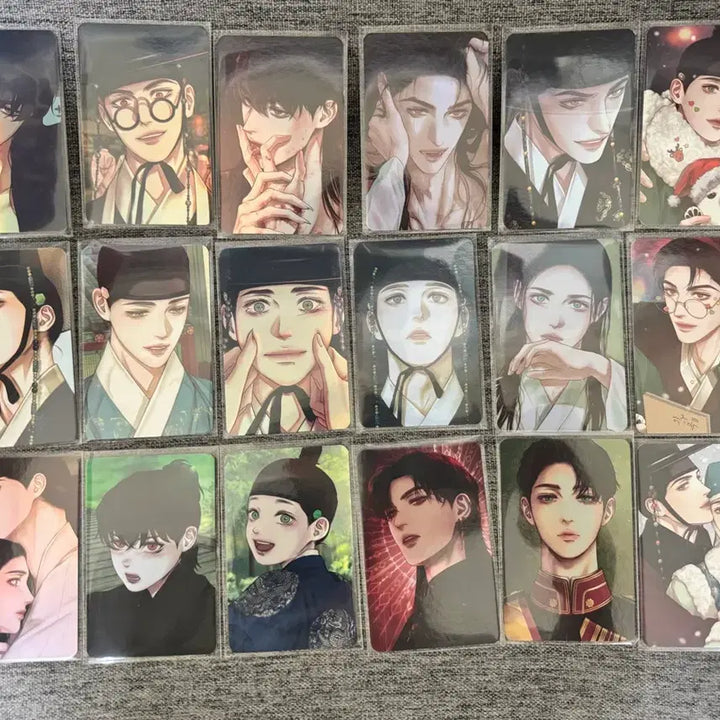 [BUNJANG] GwiyaGok Collection Photocard Full Set (18 types) / 귀야곡 컬렉션 포토카드 드볼 18종 올클 풀셋 포카 재신 이녹 포토카드 클레제이드 아침이 밝았습니다 cctv필름패키지 스티커만