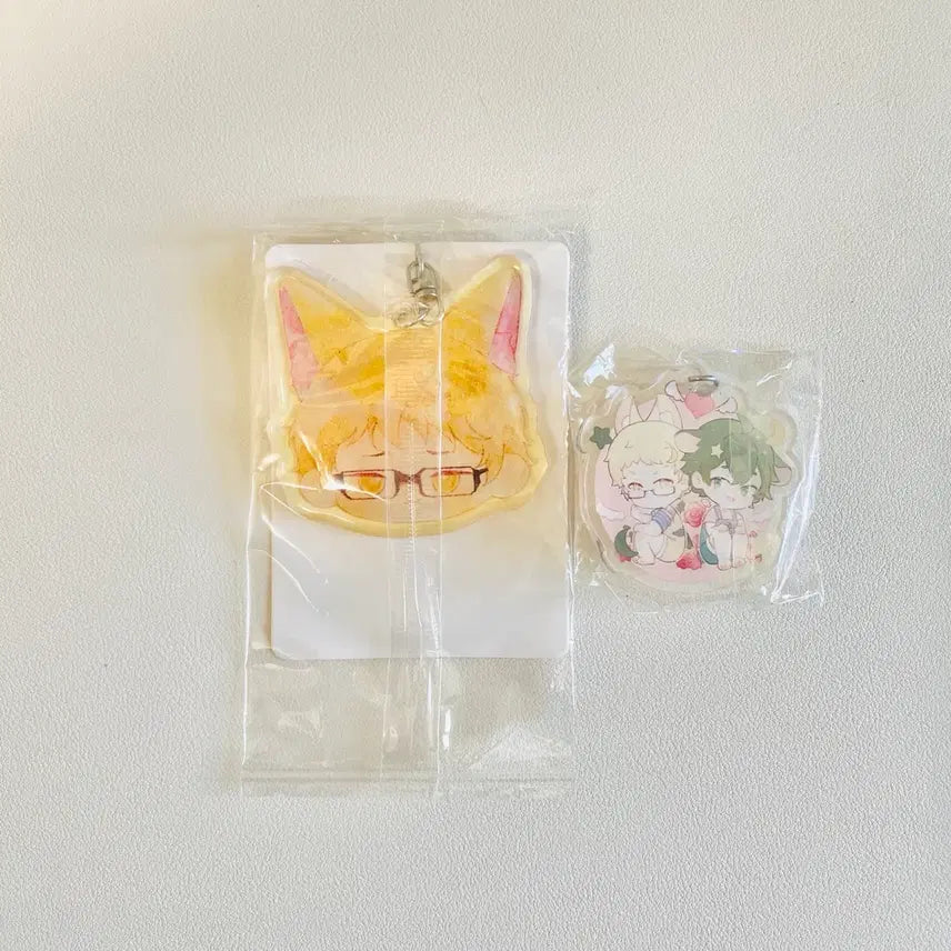 [BUNJANG] Haikyuu!! Tsukishima Yamaguchi Keyring Set Bundle / [미개봉] 하이큐 츠키시마 야마구치 키링세트 일괄
