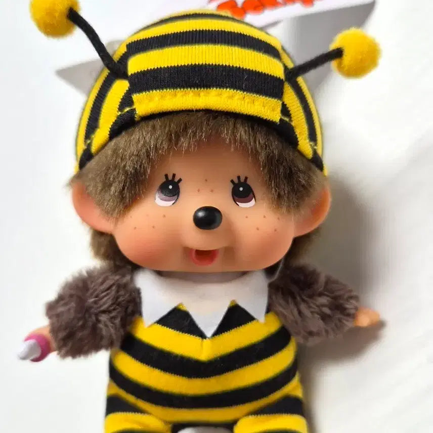 [BUNJANG] Sekiguchi Honey Bee Monchhichi Doll / 꿀벌 몬치치 정품