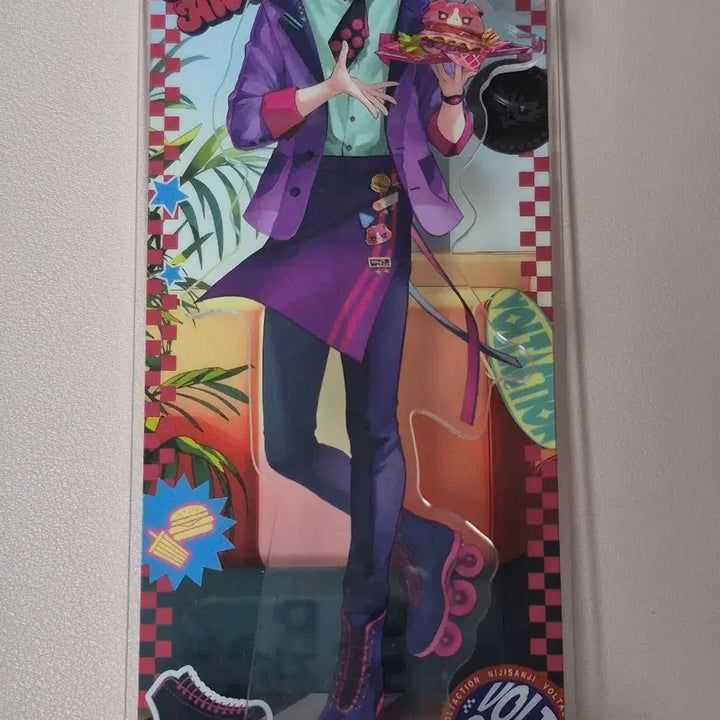 [BUNJANG] NIJISANJI Watarai Hibari AGF Diner Acrylic Stand / 니지산지 와타라이 히바리 AGF 다이너 아크스타