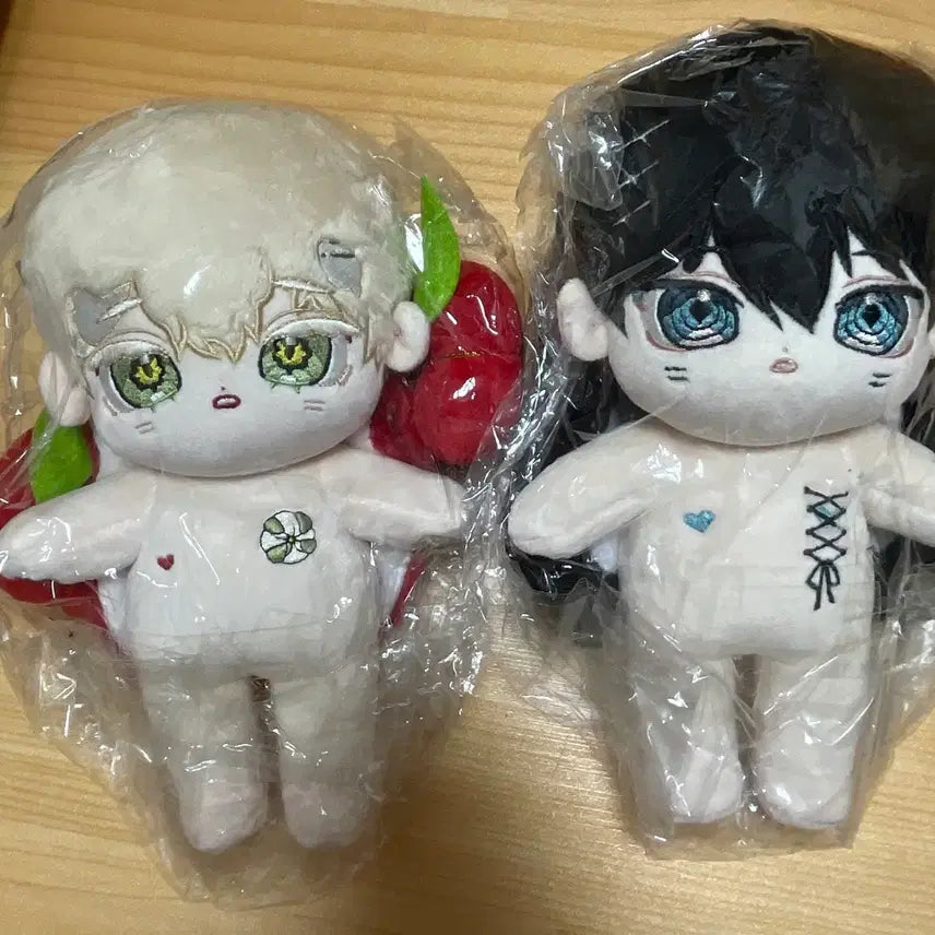 [BUNJANG] Hyundo &amp; Hwado 20cm Unsealed Doll Set / 무속성 현도 화도 20cm 솜인형