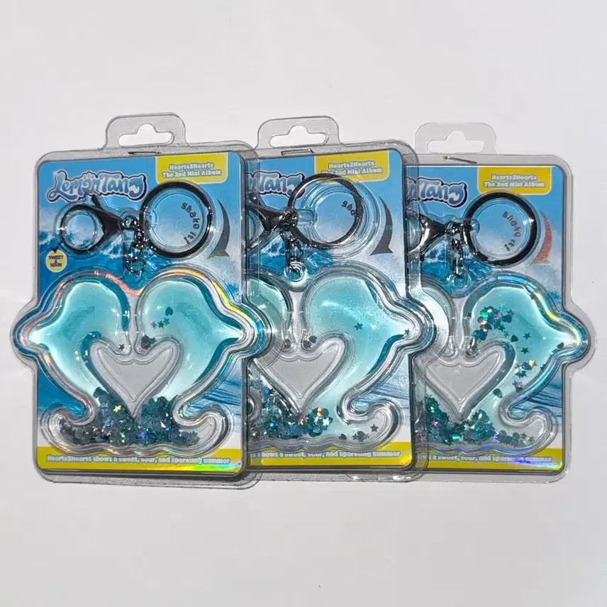 [BUNJANG] Hatsutohatsu Lemon Tang Dolphin Keyring Album / [하츠투하츠] 하투하 레몬탱 돌고래키링 앨범 판매
