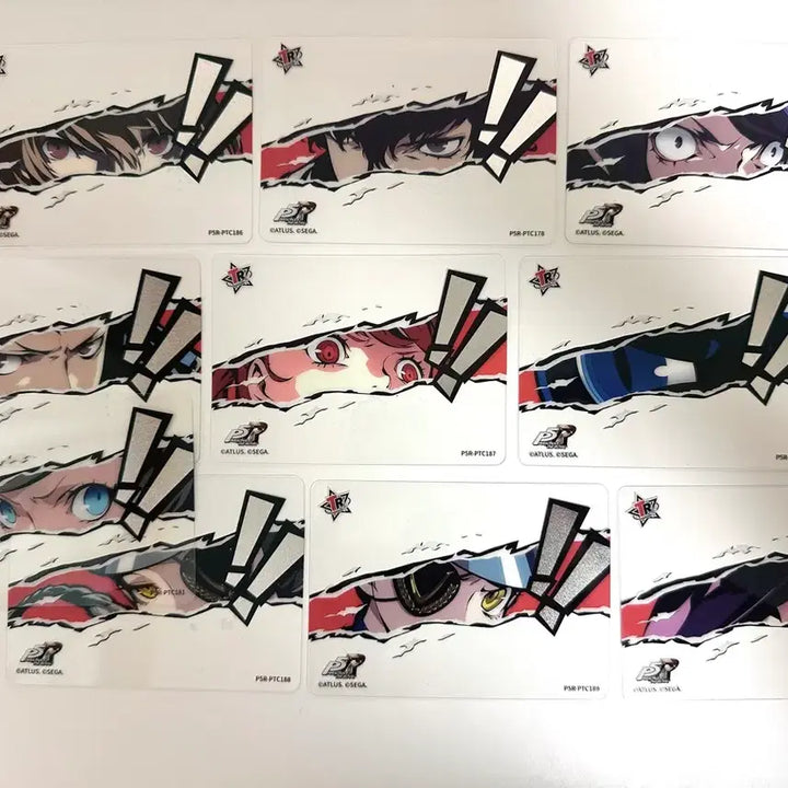 [BUNJANG] Persona 5 Royal Transparent Card Set / 페르소나5 로얄 투명카드 세트
