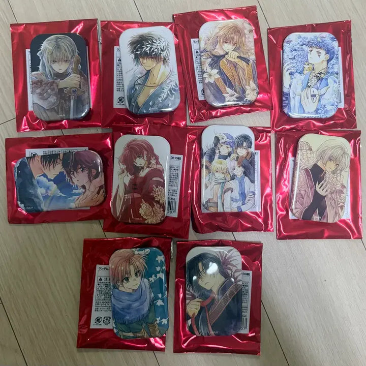 [BUNJANG] Dawn of the Yeonhwa Exhibition Celadon Pin Badge Bundle / 새벽의 연화 원화 전시회 팝업 캔뱃지 일괄
