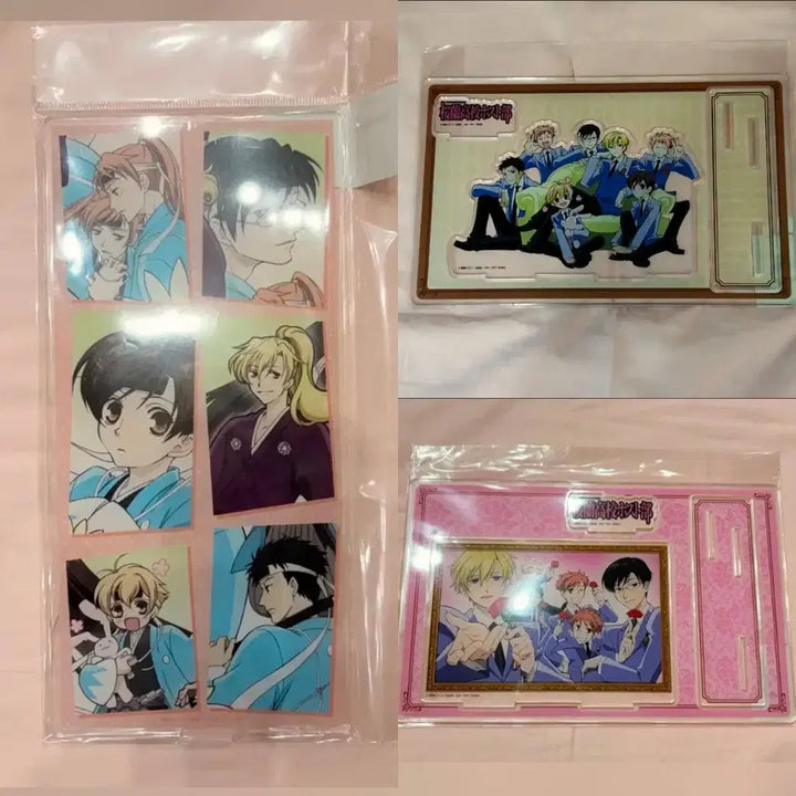 [BUNJANG] Ouran High School Host Club BIG Acrylic Stand Diorama Bundle Set / (3종 일괄 ) 오란고교 호스트부 사교클럽 빅 BIG 아크릴 스탠드 디오라마
