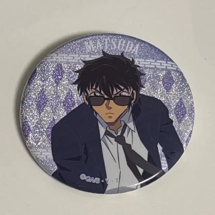 [BUNJANG] Detective Conan Edogawa Conan &amp; Matsuda Jinpei Can Badge Set / 명탐정 코난 에도가와 코난, 마츠다 진페이 캔뱃지