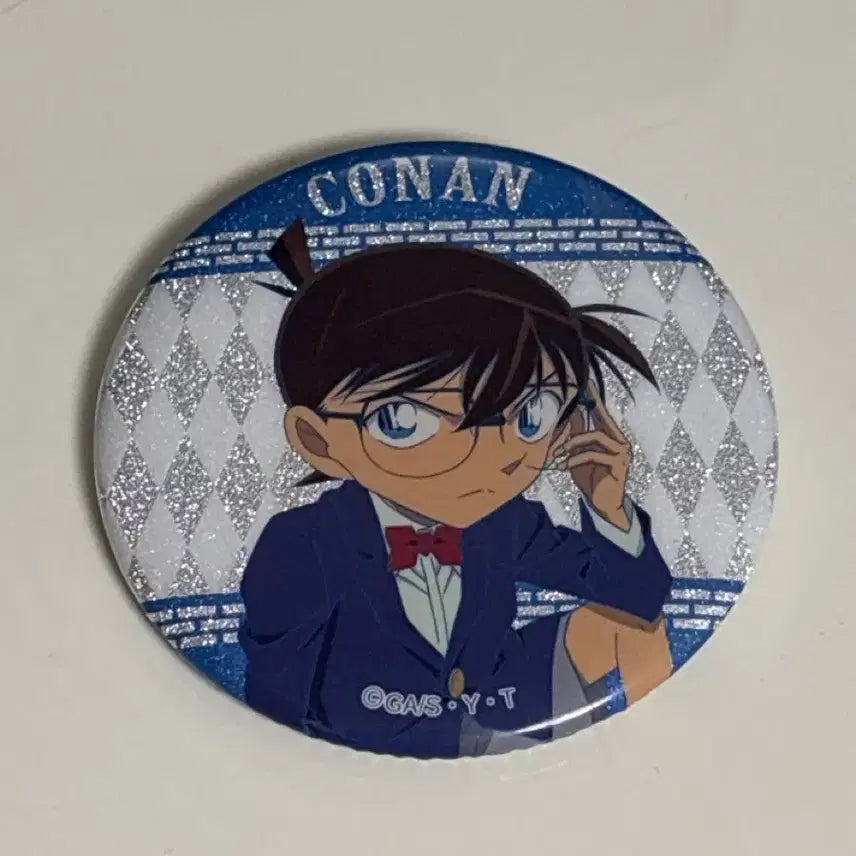 [BUNJANG] Detective Conan Edogawa Conan &amp; Matsuda Jinpei Can Badge Set / 명탐정 코난 에도가와 코난, 마츠다 진페이 캔뱃지
