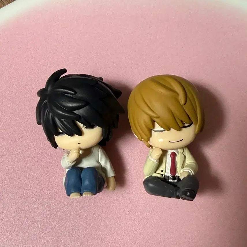 [BUNJANG] Death Note Light Yagami Shoulder Sit Gacha Figure / 엘 라이토 어깨쿵 가챠 데스노트