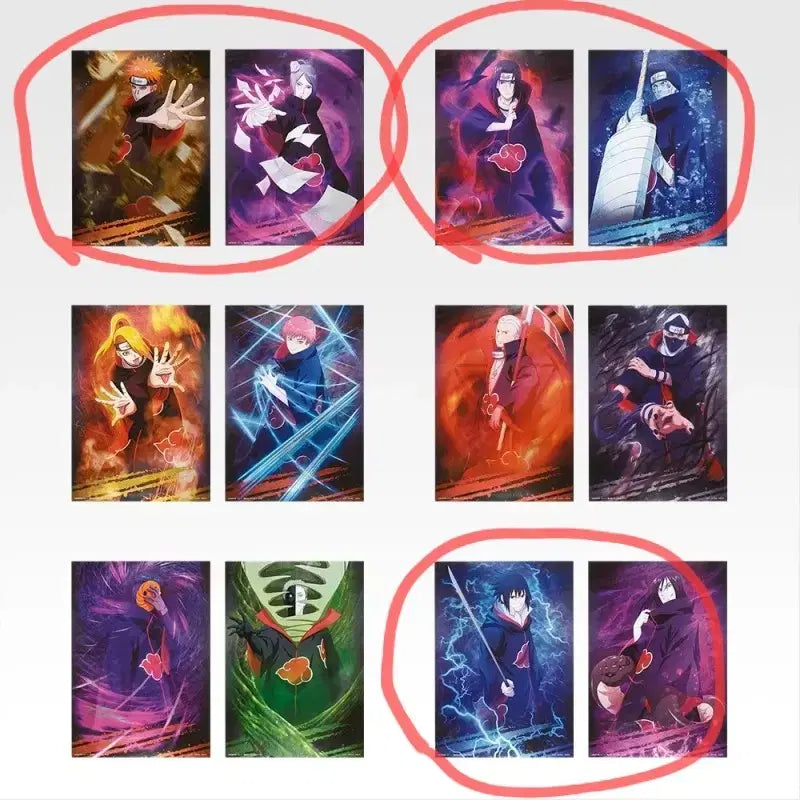 [BUNJANG] Naruto Ichiban Kuji Prize G Notebook &amp; Stamp, Prize I Visual Sheet Bundle Set / [나루토] 이치방쿠지 G상 노트, 스탬프 및 I상 비주얼 시트 (일괄)